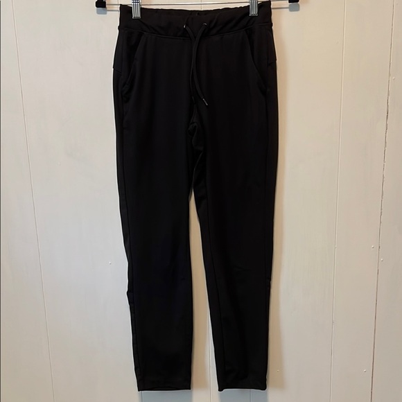 Yogalicious Black Sweatpants with Tapered Leg Design - Picture 1 of 7